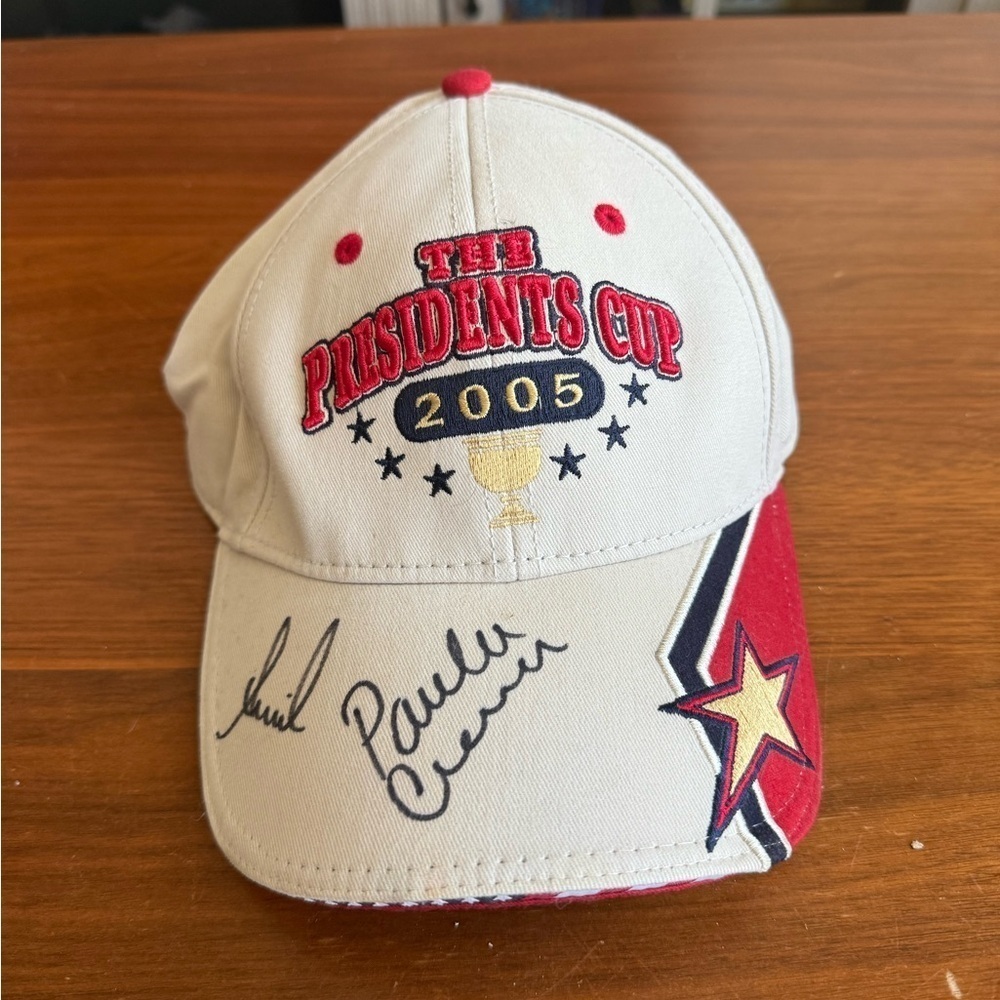 Presidents Cup 2005 Autographed Cap - Picture 3 of 6